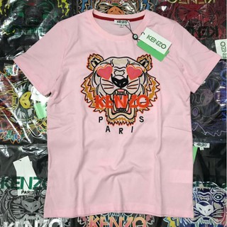 Áo thun ngắn tay in hình đầu hổ thời trang