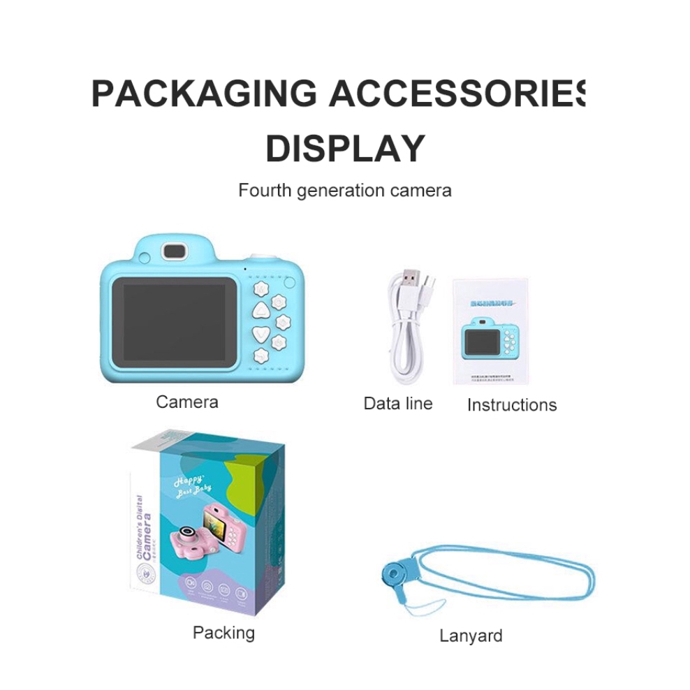 Máy ảnh kỹ thuật số có màn hình LCD cho trẻ em | BigBuy360 - bigbuy360.vn