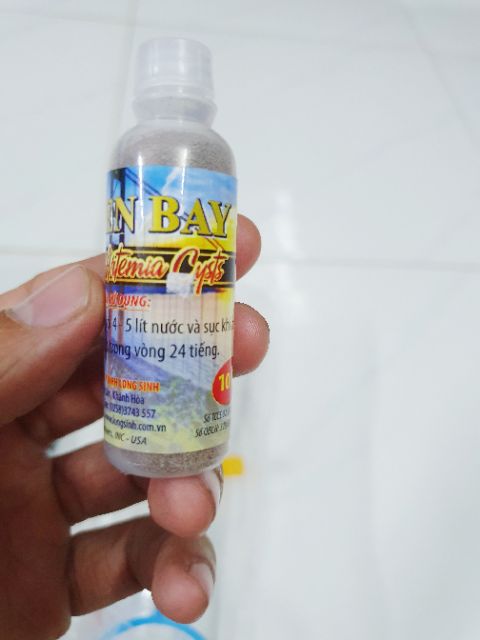 COMBO MÁY OXY 1 VÒI BỘ ẤP ARTEMIA CÓ BÌNH 10G ARTEMIA MỸ