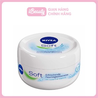Kem dưỡng nivea soft 200ml - đức chính hãng