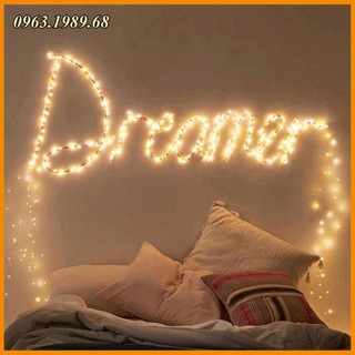 Dây đèn đom đóm, đèn fairy light trang trí