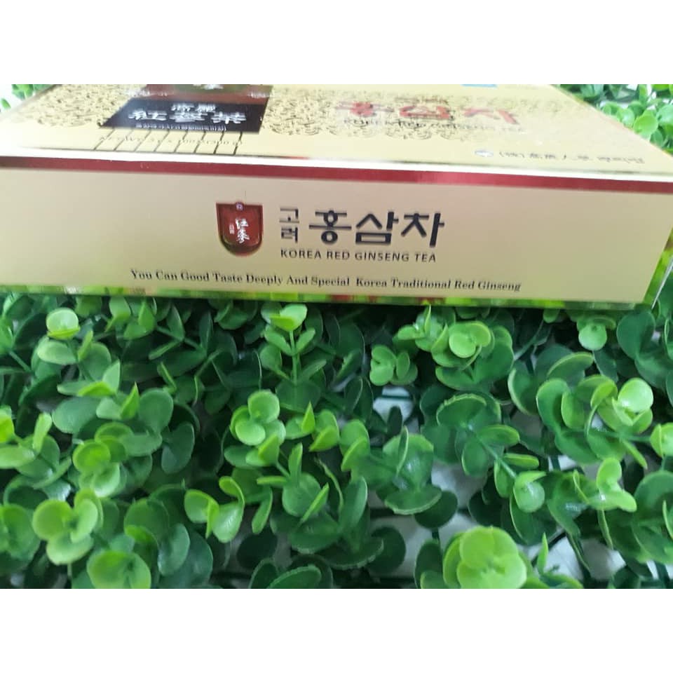 GIÁ SỐC: HỘP TRÀ HỒNG SÂM HÀN QUỐC (100 GÓI X3GR)