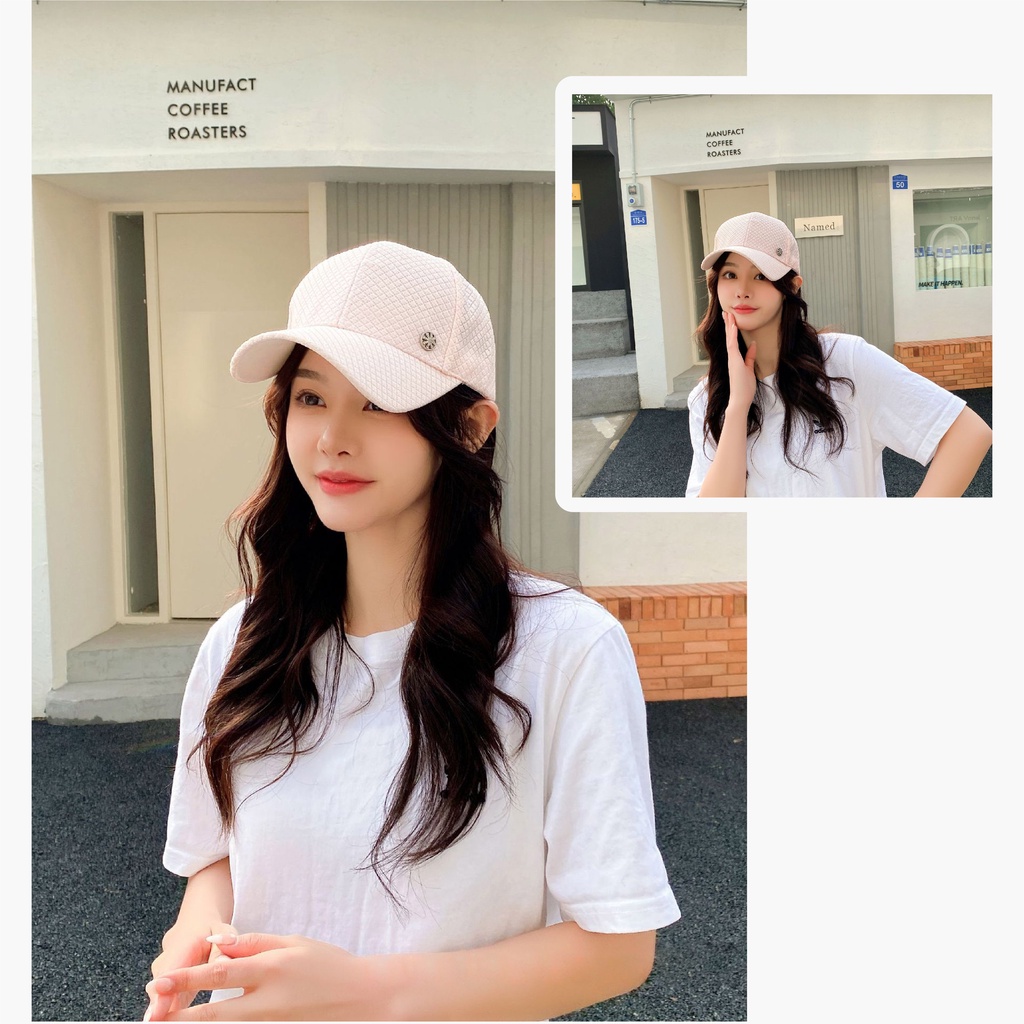 Mũ Lưỡi Trai Cotton Phong Cách Thể Thao Thời Trang Cho Nữ BLUEWIND M017