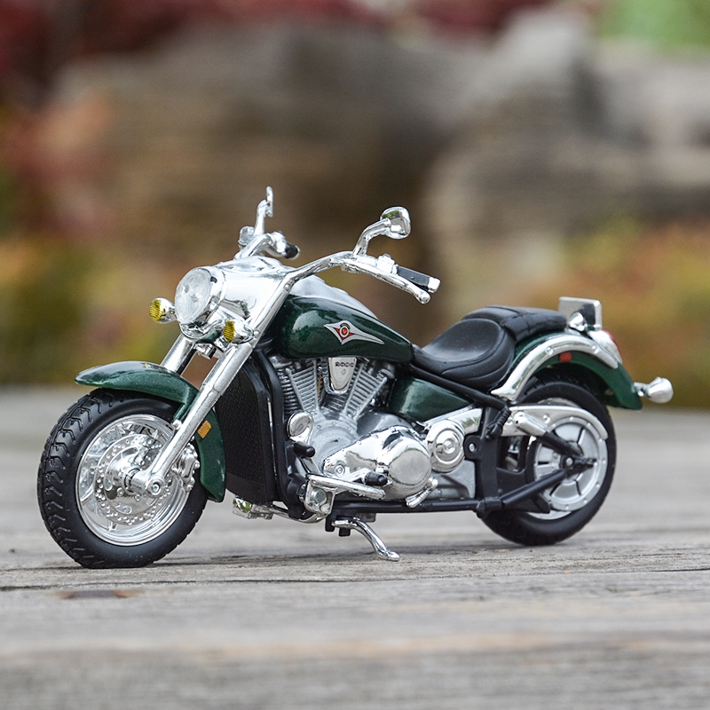 Maisto 1:18 Kawasaki Vulcan Die Cast Đồ chơi mô hình tĩnh mô tô sưu tầm