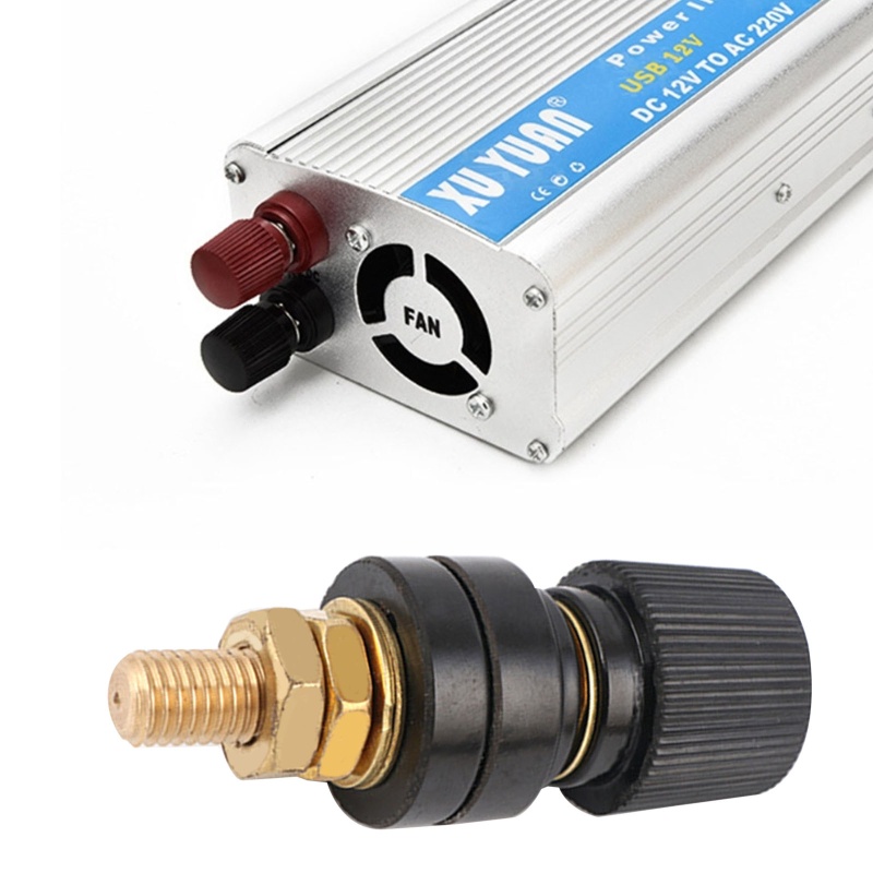 Kẹp Nối Chuyển Đổi Nguồn Điện Bằng Hợp Kim Đồng Đỏ / Đen Chuyên Dụng Cho Máy Hàn