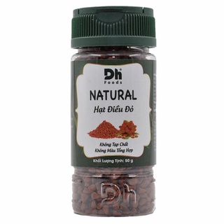 Hạt điều đỏ natural dh foods hũ 50g