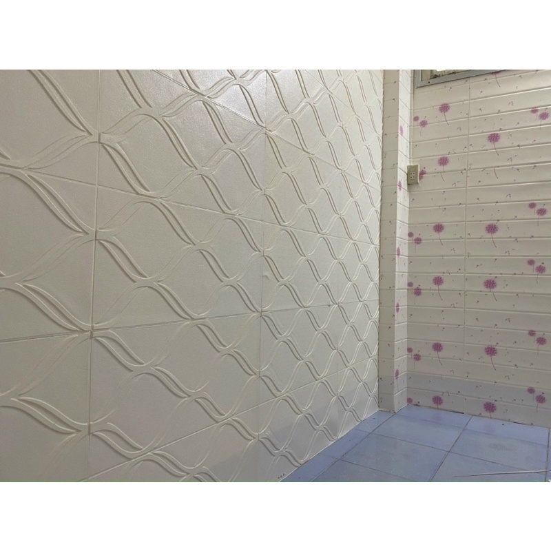 Xốp dán tường 3D hoạ tiết - khổ 70x70 cm hàng loại 1 siêu dính