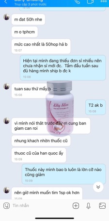 GIẢM CÂN THẢO MỘC LILY SLIM