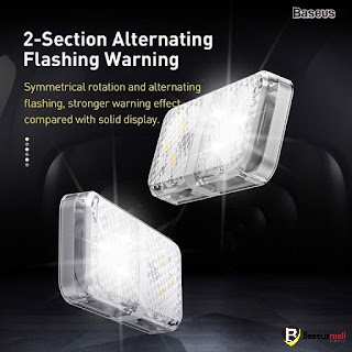 Baseus -BaseusMall VN Bộ đèn cảnh báo mở cửa tự động dùng cho xe ô tô Baseus Door Open Warning Light