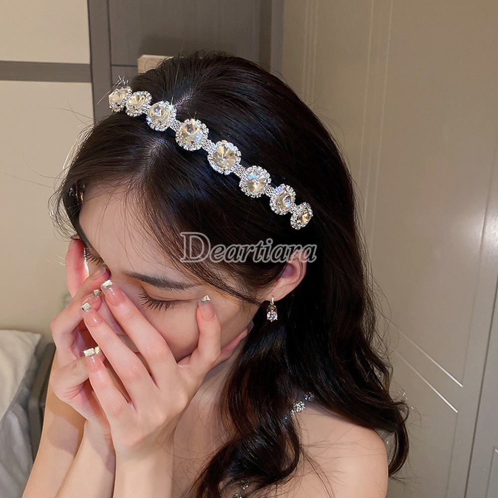 Kẹp Tóc Đính Đá Thời Trang Sang Trọng Cho Nữ