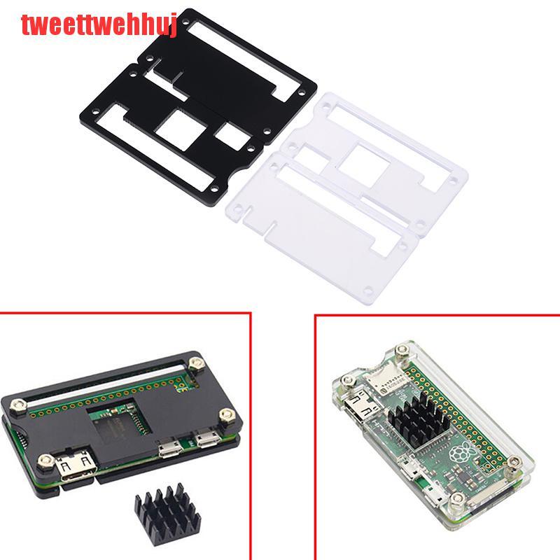 Vỏ Bảo Vệ Chất Liệu Acrylic Trong Suốt Cho Raspberry Pi Zero