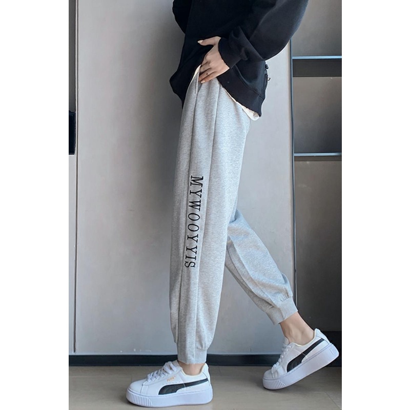 NRVP Quần Thể Thao Ống Rộng Phong Cách Thời Trang Hàn Quốc Dành Cho Nam Và Nữ