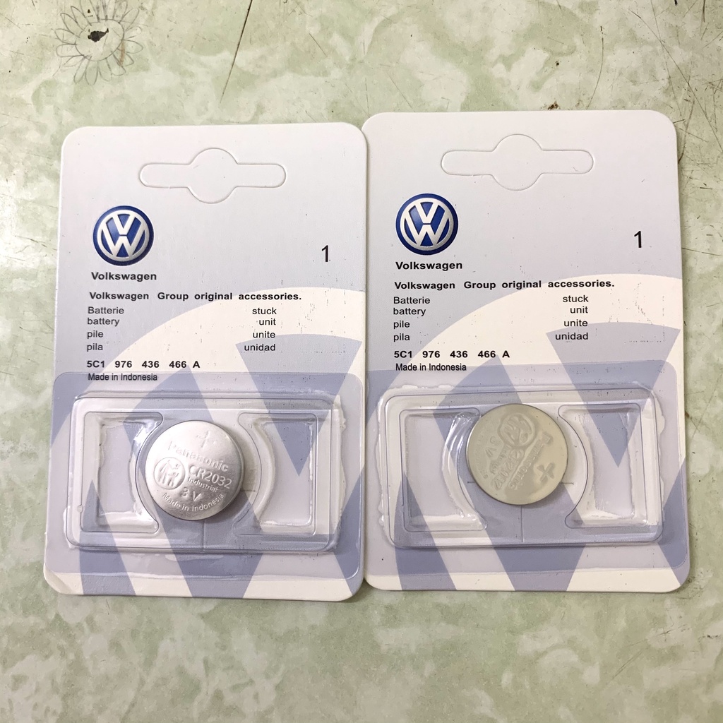 Pin Cúc Áo CR2025, CR2032 _ Pin Chìa Khóa Xe Ô Tô Volkswagen