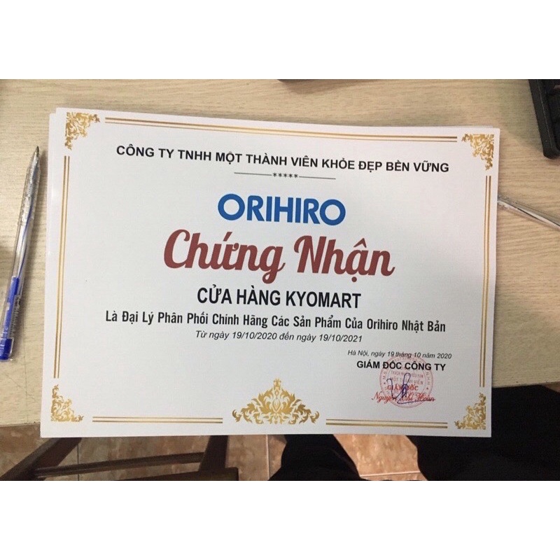 Trà nghệ Ukon Orihiro 60 gói Nhật Bản - Trà nghệ mùa thu Orihiro 60 gói hỗ trợ thải độc, bảo vệ dạ dày