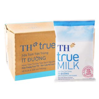 10 bịch sữa TH Tfue milk 220ml
