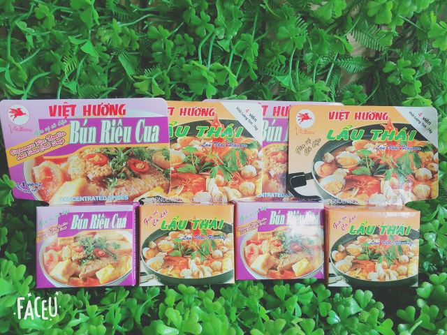 Viên gia vị cô đặc nấu bún riêu cua cực ngon
