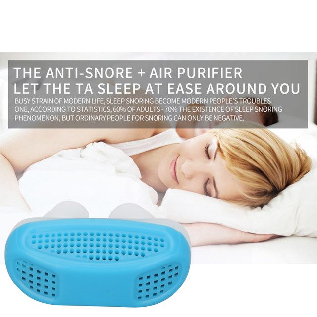 Chống ngáy ngủ 2.1 hiệu quả- Thiết bị đeo mũi chống ngáy 2in1 Anti Snoring &amp; Air Purifier