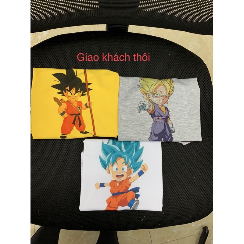 Áo thun bé trai songoku