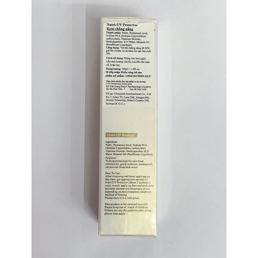 KEM CHỐNG NẮNG NUTRI-UV PROTECTOR (30ML) | BigBuy360 - bigbuy360.vn