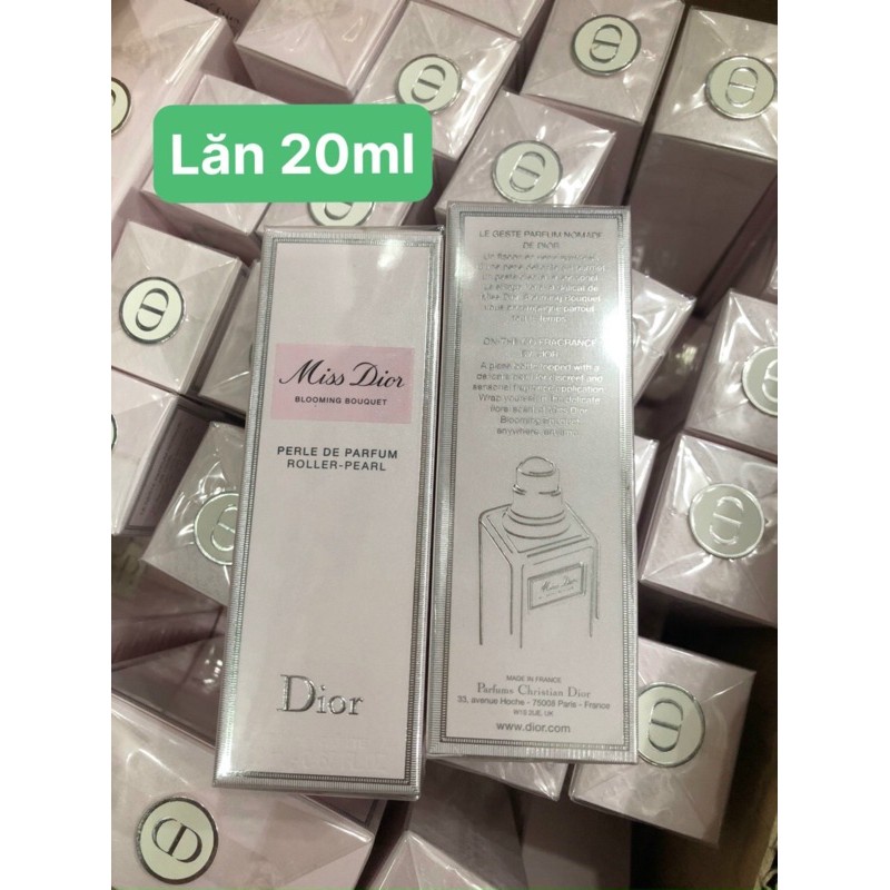 Nước hoa Miss Dior Blooming Bouquet Rollerpearl 2x20ml - Dạng lăn