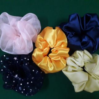 Vải may scrunchies #scrunchies