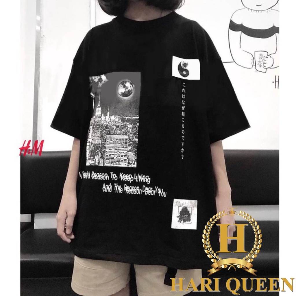 Áo phông tòa tháp Bát Quái Unisex HARIQUEEN