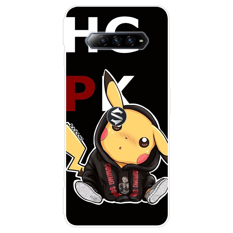 Xiaomi Black Shark 4 Case Silicone TPU Back Cover Cartoon Soft Phone Case