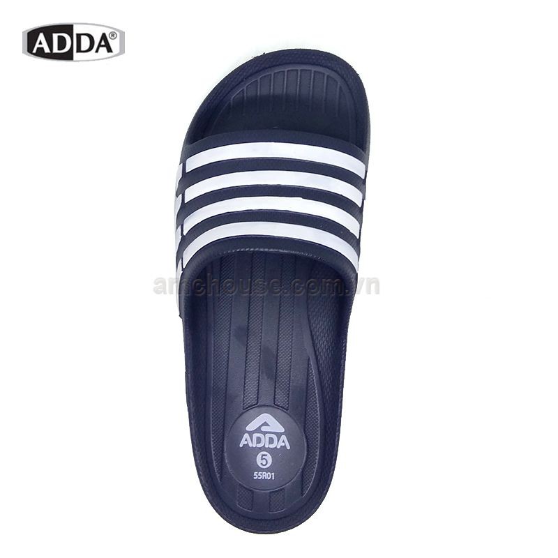 Dép cặp Thái Lan nhựa đúc siêu nhẹ nam-nữ-trẻ em ADDA 55R01- NAVY