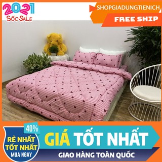 [Chăn phao]Chăn phao siêu nhẹ,chăn đông mẫu 2020,chát chọn mẫu,tim hồng kẻ