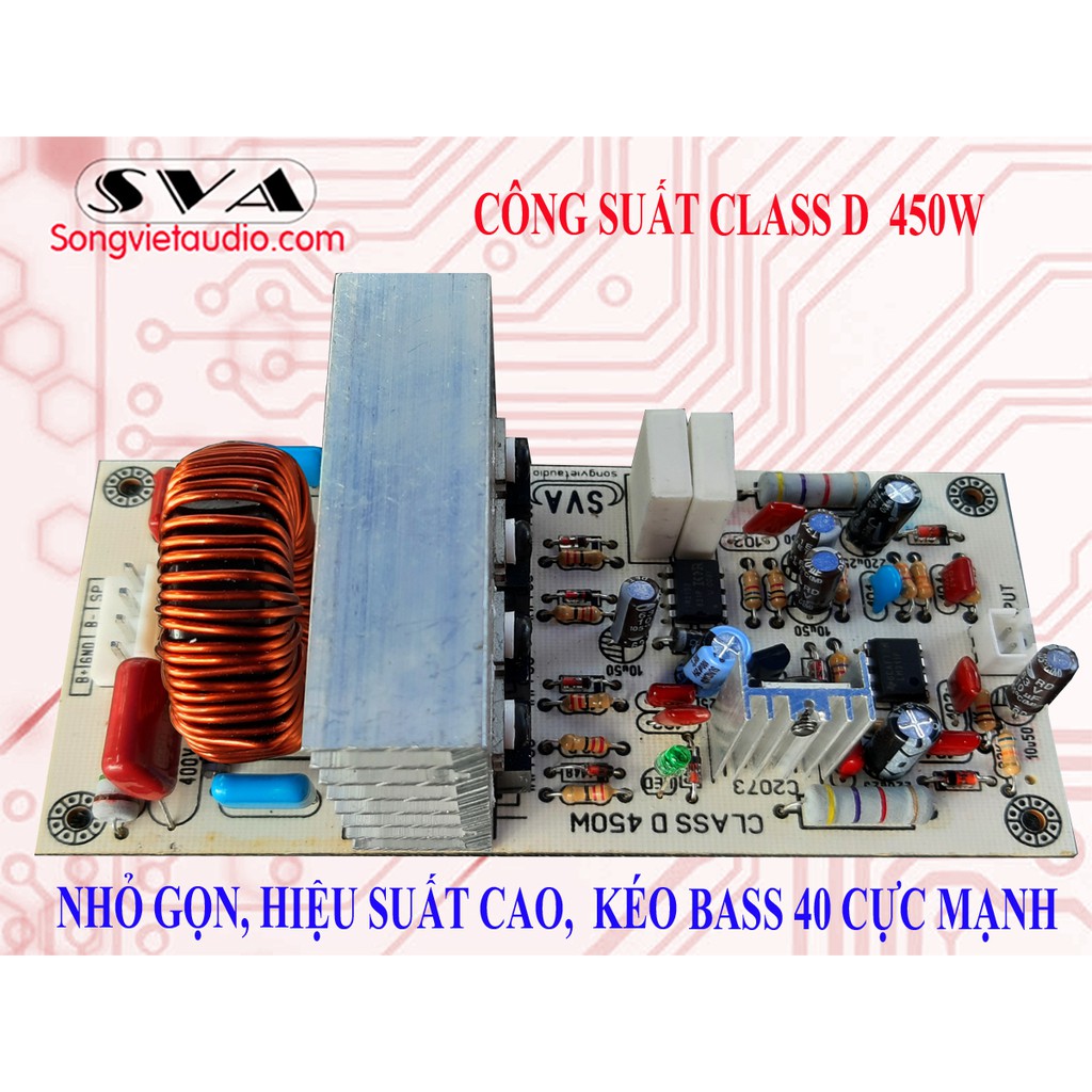 MẠCH CÔNG SUẤT CLASS D 500W