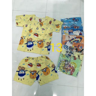 Đồ bộ tole lanh bé trai size đại