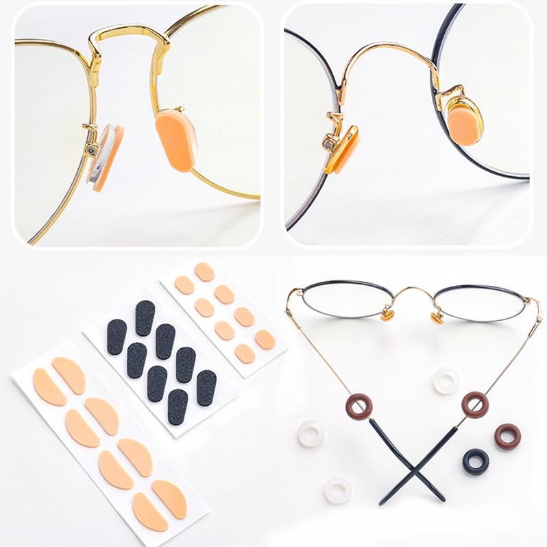 Set 12 Cặp Đệm Mũi Chống Trượt Cho Mắt Kính
