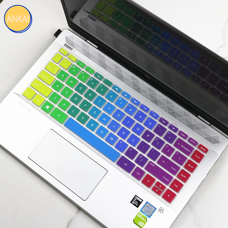 Miếng Dán Bàn Phím Silicon 14 Inch Tiện Dụng Cho Hp Pavilion 14 Series Notebook Skin 14q-cs0001tx I5-8250U