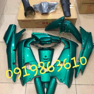 Dàn vỏ xe ware màu xanh ken,kèm tem