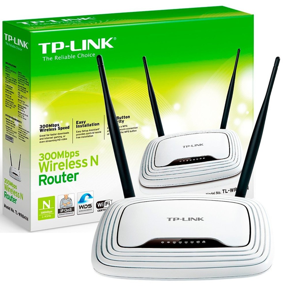 Bộ phát sóng wifi Tplink TL- WR 841N - 2 râu