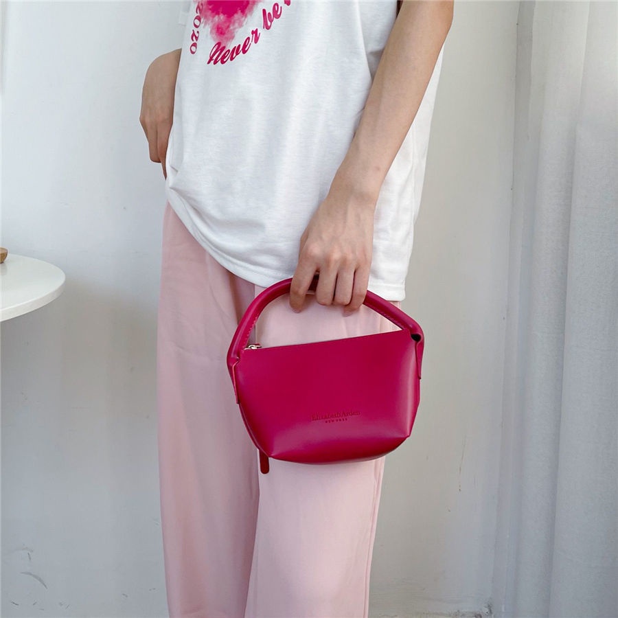 Túi Đựng Điện Thoại / Mỹ Phẩm Mini Màu Sắc Ngọt Ngào Phong Cách Phương Tây