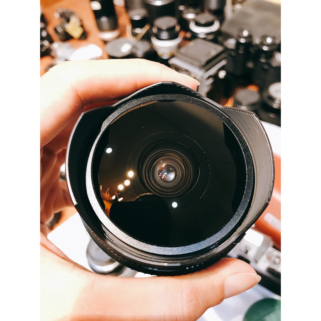 Ống kính MF Konica UC Fish-eye Hexanon AR 15mm F2.8