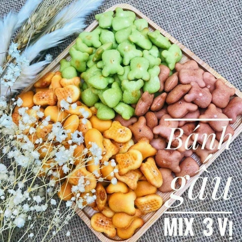HỦ 400G Bánh Gấu Nhân Kem Sữa và Mix 3 Vị : Kem Truyền Thống | BigBuy360 - bigbuy360.vn