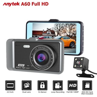Cam hành trình Anytek A60 quay 2 mặt trước sau