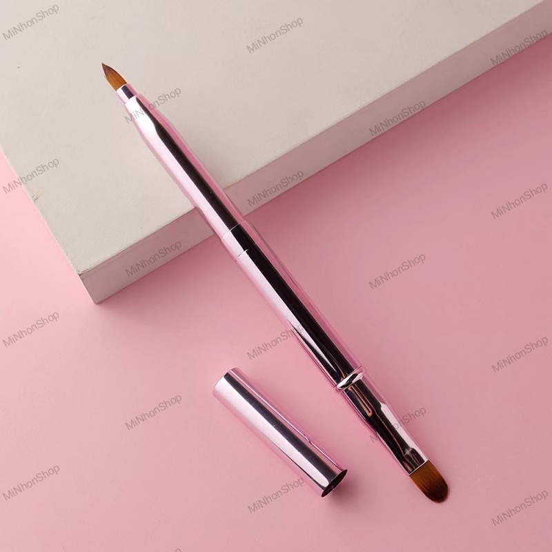 Cọ son môi 2 đầu siêu đẹp thiết kế thu gọn thông minh sáng tạo mới