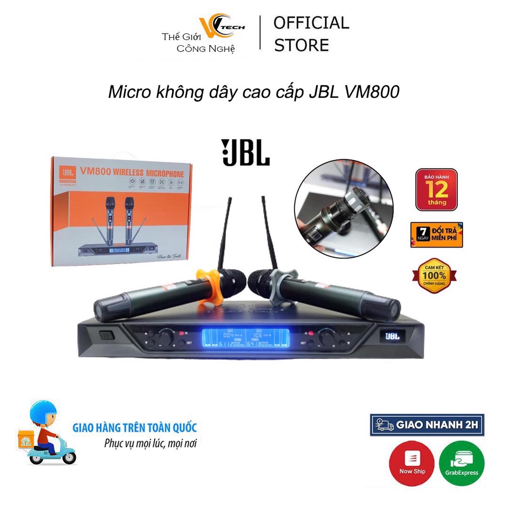 Micro Không Dây Chính Hãng JBL VM800