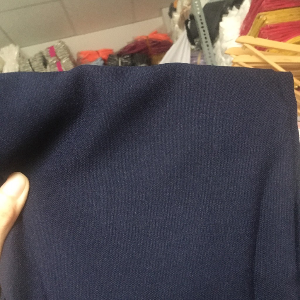 Đầm 2 dây xanh đen nhún lệch (có ảnh thật) | BigBuy360 - bigbuy360.vn