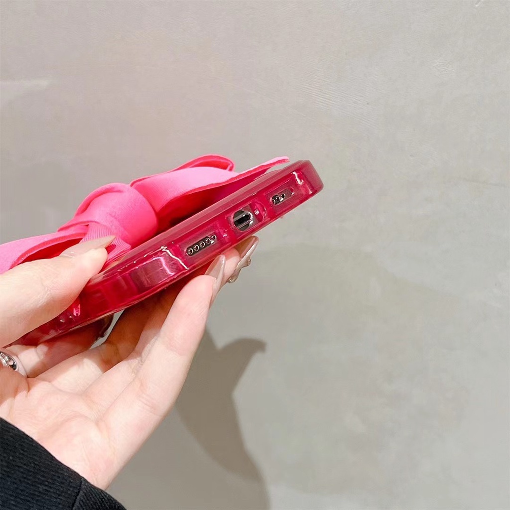 Ốp Điện Thoại Họa Tiết Hoa Hồng + Nơ Kèm Giá Đỡ Cho iPhone X XS XR XS max 13Proax 11 11 pro 11 pro max 12 12 12 pro 12 pro max