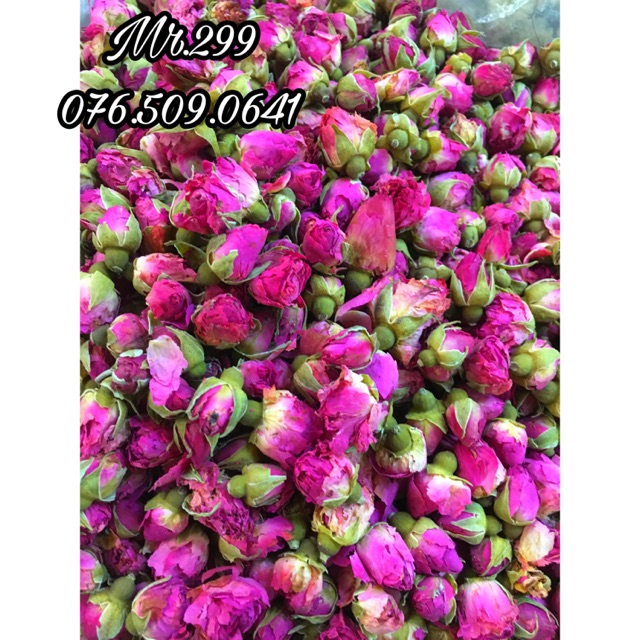 Hoa hồng nụ đóng gói 100 gram