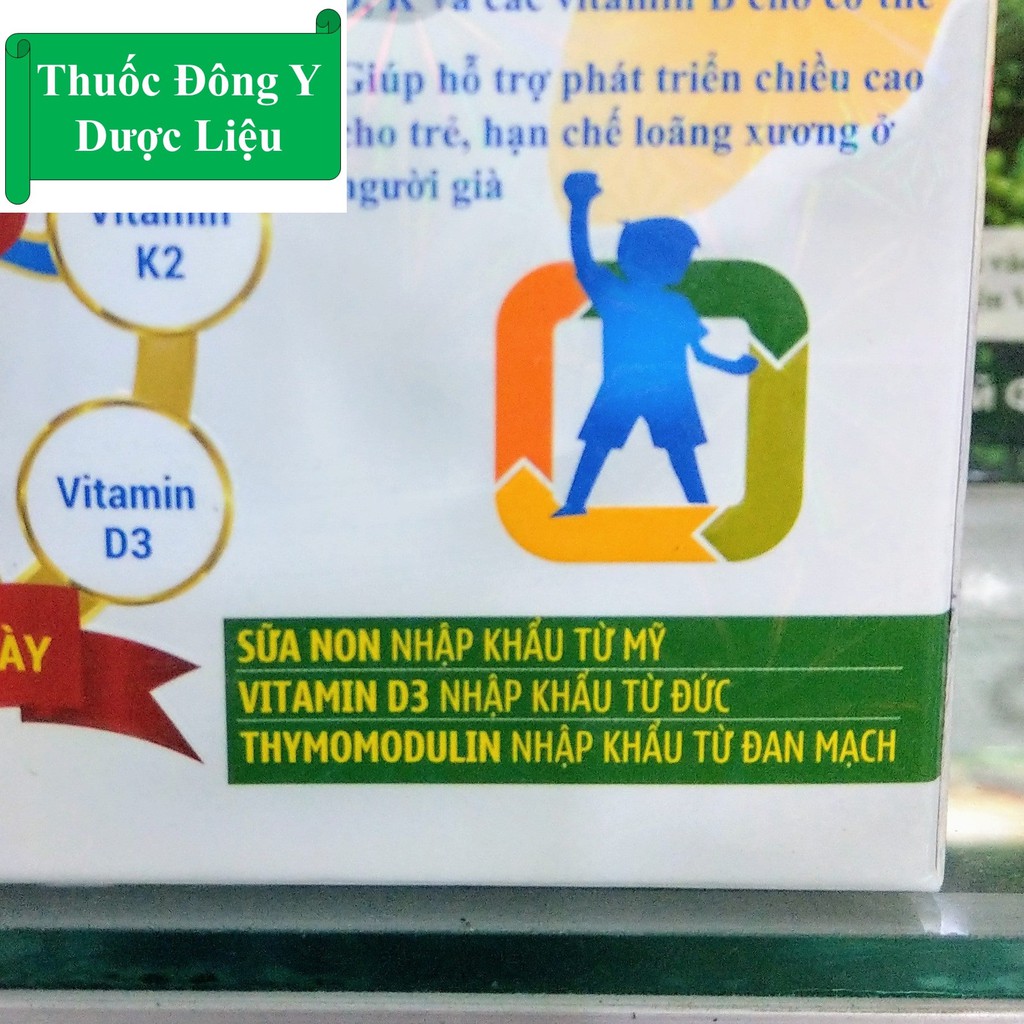 Canxi Cho Bé ❤️CHÍNH HÃNG❤️ Canxi Nano K2 USA 👍 giúp xương chắc khỏe, phát triển chiều cao, giảm nguy cơ loãng xương 👍