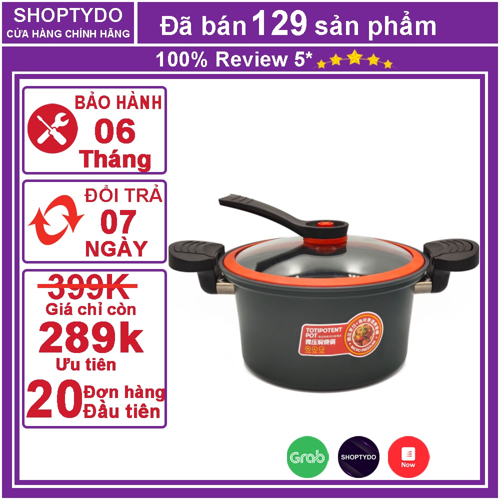 NỒI ÁP SUẤT TỪ ĐA NĂNG MINI 2L SỬ SỤNG CHO MỌI LOẠI BẾP TỪ BẾP GAS BẾP HỒNG NGOẠI