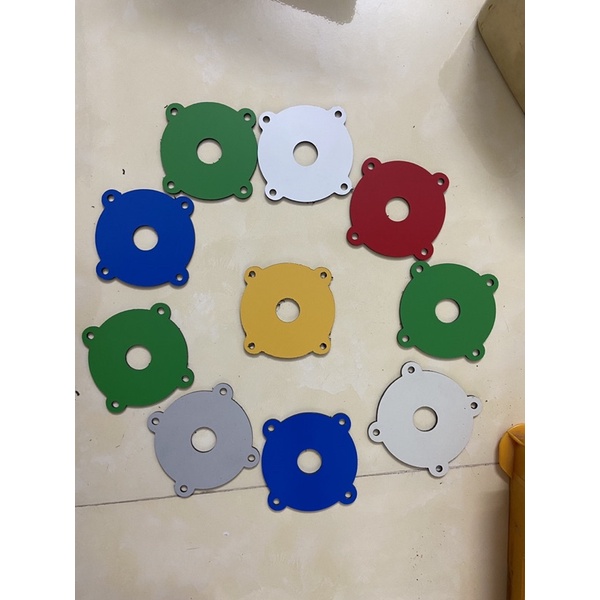 Tấm pad gắn motor BLDC vào khung quạt B4 220v