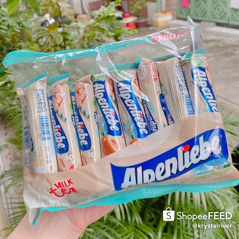 Kẹo Alpenliebe Hồng Trà Sữa, Gói 16 Thỏi