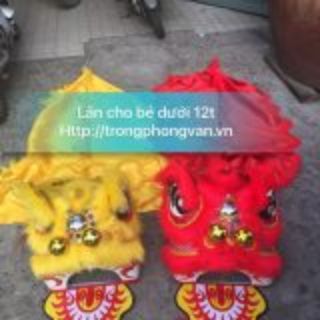 Đầu lân cho bé dưới 12 tuổi