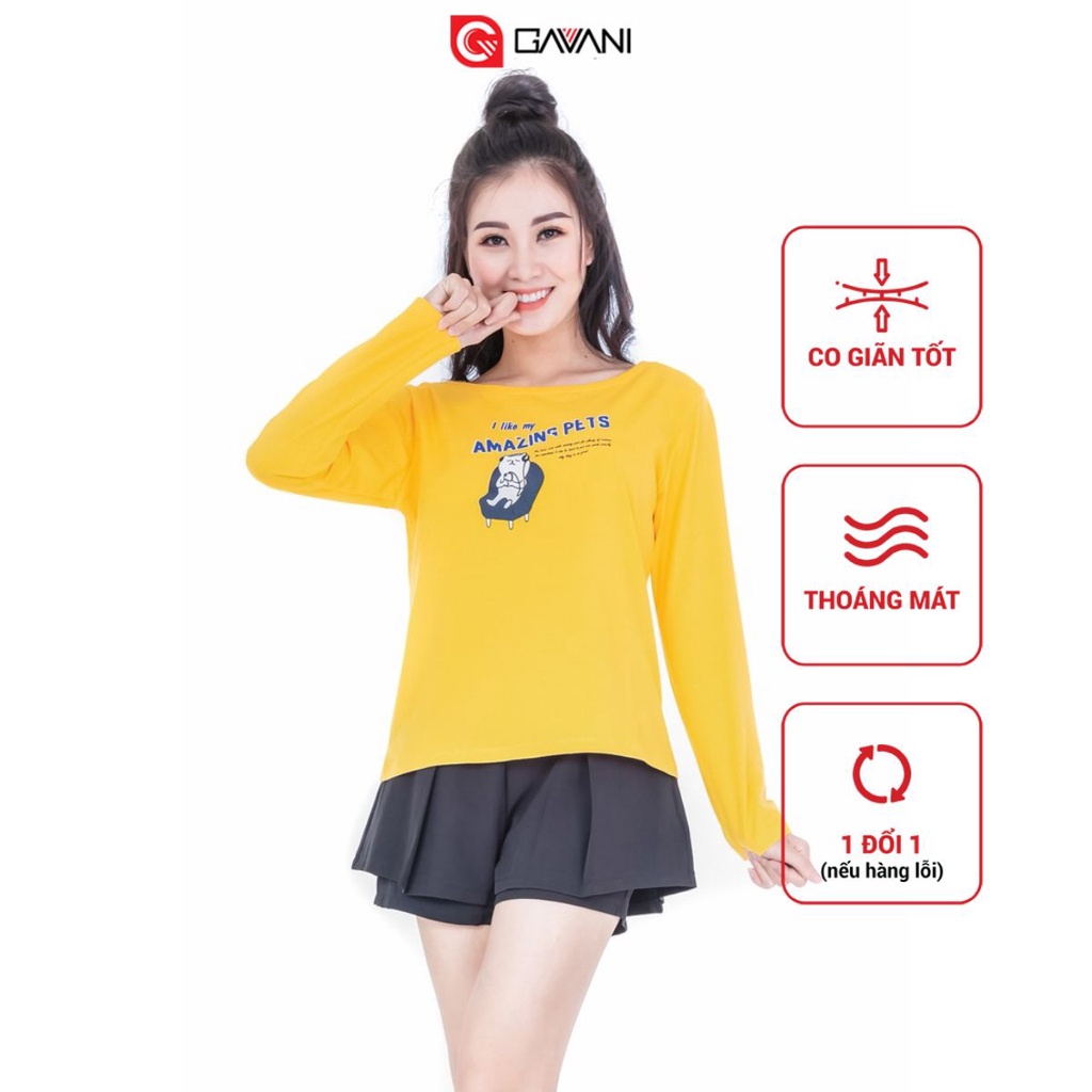 Áo thun nữ GAVANI_PETS